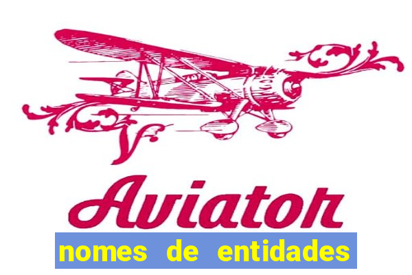 nomes de entidades do mal